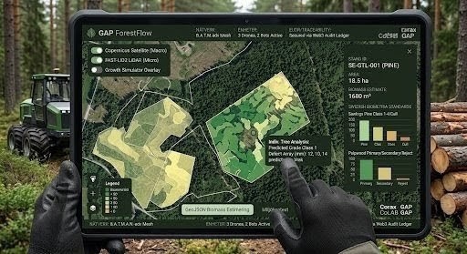 Biomass Forestry Map