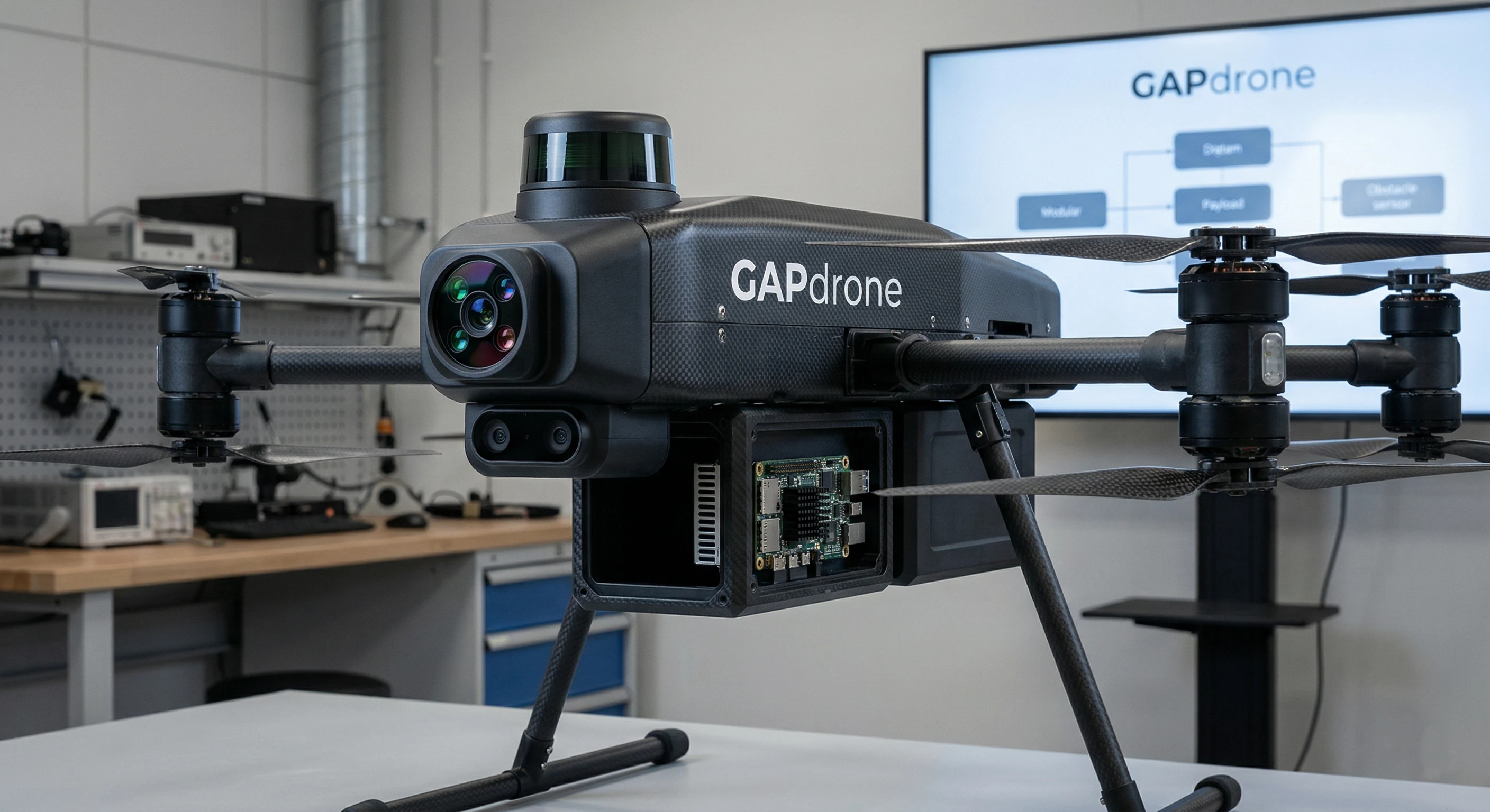 GAPdrone Hardware Close-up 2